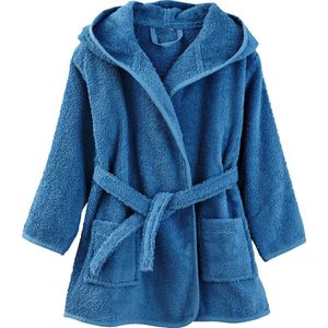 Kinderbadjas - Donkergroen - Badjas - Katoen - Oeko-Tex Standaard 100