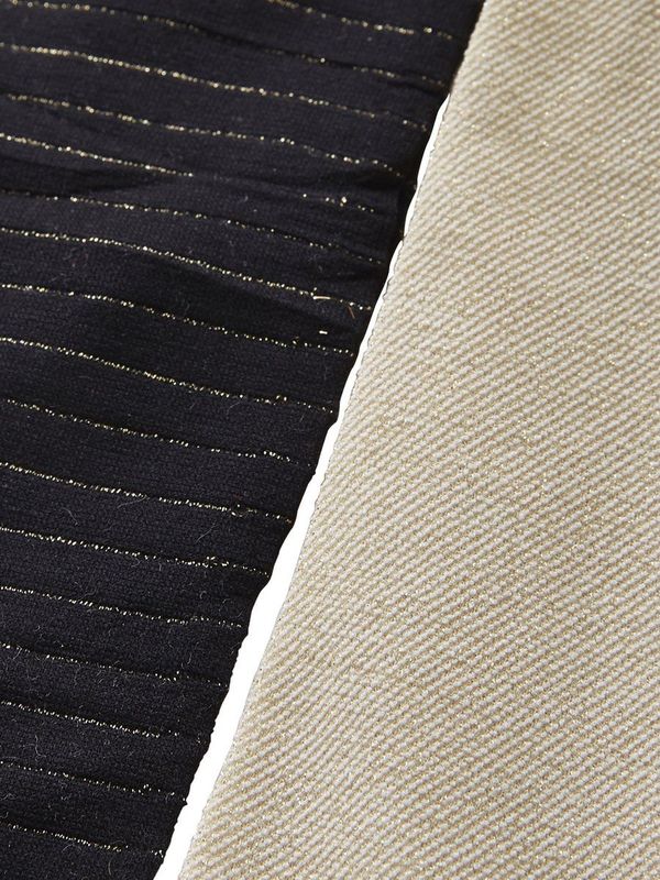 Set van 2 - Meisjes Panty's - Iriserend Beige - 60% Polyamide - Oeko-Tex Standard 100