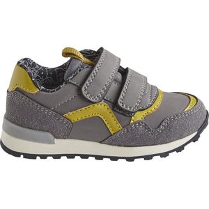 Klittenband - Sneakers - Grijs - Bovenkant van Synthetisch en Textiel Mesh