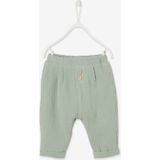 Vertbaudet - Harem-broek - Hydrofiel Katoen - Baby Jongen