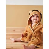 Personaliseerbare badjas met leeuw voor baby camel