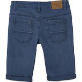 Bermuda - Licht Verwassen - Jongens - 98% Katoen - 5 Zakken - Oprolbare Pijpen