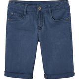 Bermuda - Licht Verwassen - Jongens - 98% Katoen - 5 Zakken - Oprolbare Pijpen