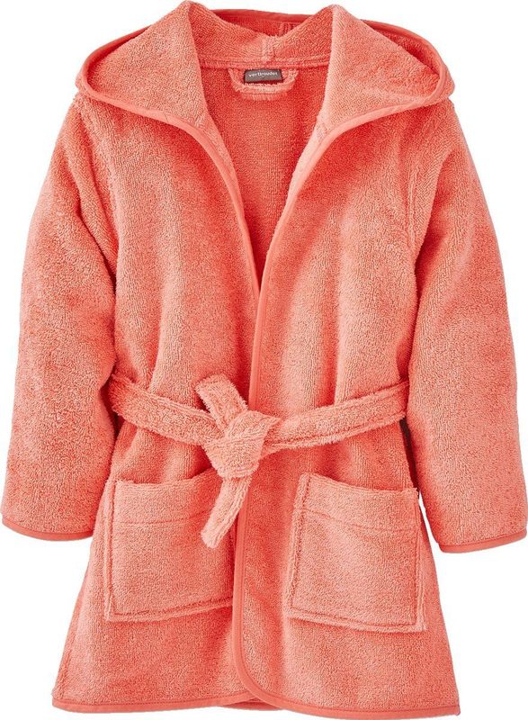 Badjas - Effen - Katoen - Met Kap - Oeko-Tex Standaard 100