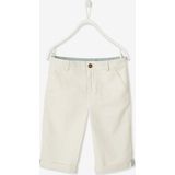 Boys - Bermuda - Blauw - Katoen/Linnen - 2 Italiaanse Zakken