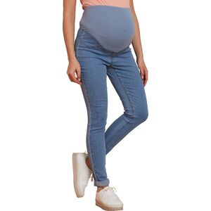 Zwangerschapstregging - Denim - Zwart