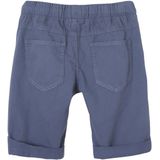 Jongensbermuda - Koraal - Katoenen Popeline - Taille Verstelbaar - Licht Verwassen Effect