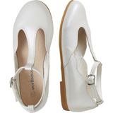 Salomé - Ballerina's - Parelmoerwit - Synthetisch - Antislipbuitenzool