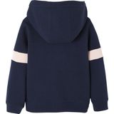 Vertbaudet Sportsweater met rits en capuchon voor meisjes met grafische details