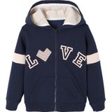 Vertbaudet Sportsweater met rits en capuchon voor meisjes met grafische details