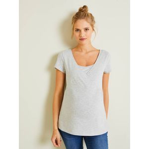 Vertbaudet Lot van 2 T-shirts voor zwangerschap en borstvoeding