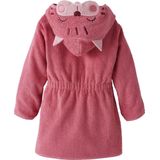 Vertbaudet Kinderbadjas Kat - Katoen - 420 g/m² - Met Capuchon en Borduurwerk