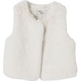 Bodywarmer - Imitatiebont - Zwart - 100% Polyester - Voering met Sterren