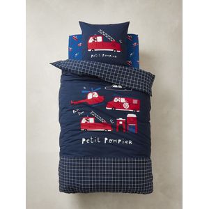 Dekbedovertrek - Wit - Katoen - 240x220 cm