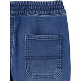 Vertbaudet Makkelijk aan te trekken jongensbroek van molton met denim-effect