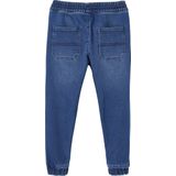 Vertbaudet Makkelijk aan te trekken jongensbroek van molton met denim-effect