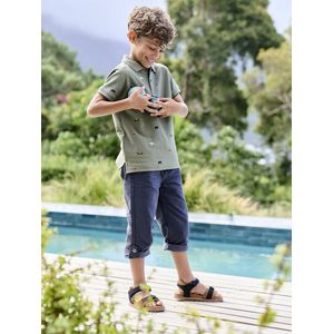 Vertbaudet - Onverwoestbare Pantalon - Marineblauw - Jongensbermuda