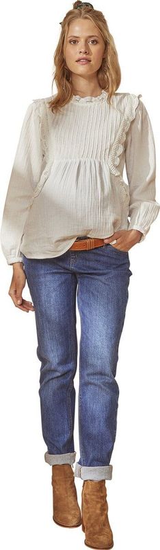 Vertbaudet Naadloze zwangerschapsjeans met band