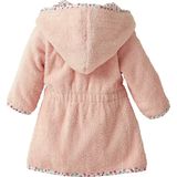 JARDIN DES ABEILLES - Babybadjas - Roze - Personaliseerbaar - Met Kap