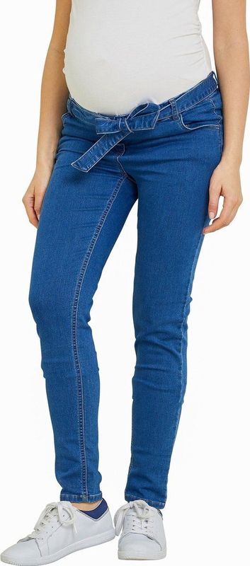 Vertbaudet Molton slim zwangerschapsbroek met denim look