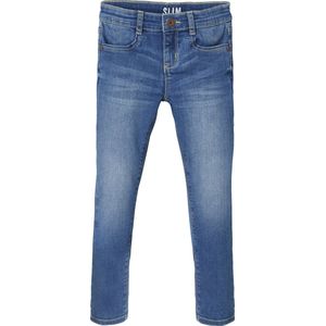 Slim fit meisjesjeans Morphologik "waterless" heupomtrek LARGE met gebruikssporen onbewerkt