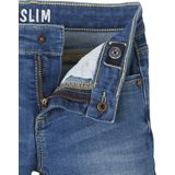 Vertbaudet - Slim Fit - Jeans - Blauw - Waterless Denim, Heupomtrek LARGE
