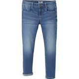 Vertbaudet - Slim Fit - Jeans - Blauw - Waterless Denim, Heupomtrek LARGE
