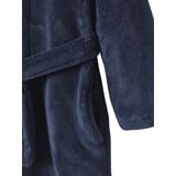 Badjas - Jongens - Pluchen Fleece - Blauw - 100% Polyester