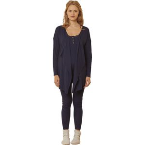 Vertbaudet - 2-delige Set - Homewear - Blauw - Geschikt voor Zwangerschap en Borstvoeding