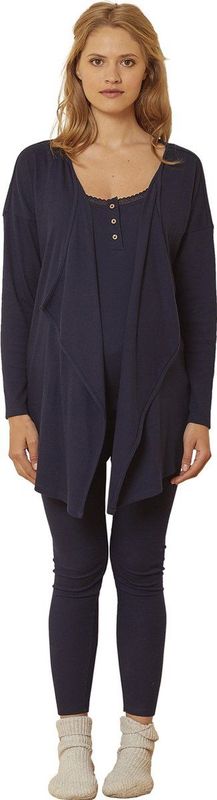 Vertbaudet - 2-delige Set - Homewear - Blauw - Geschikt voor Zwangerschap en Borstvoeding