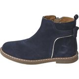 Leren Laarsjes - Marineblauw - Enkellaarsjes