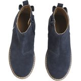 Leren Laarsjes - Marineblauw - Enkellaarsjes