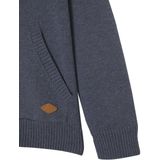 Vertbaudet jongensvest met ritssluiting en opstaande kraag