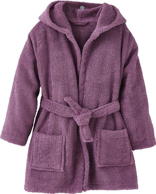 Badjas - Victoria - Kinderbadjas - Hinde - Katoen - Capuchon met Patches