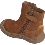 Vertbaudet - Zachte Leren Laarzen - Roze - Splitleer - Fleece Voering