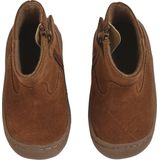 Vertbaudet - Zachte Leren Laarzen - Roze - Splitleer - Fleece Voering