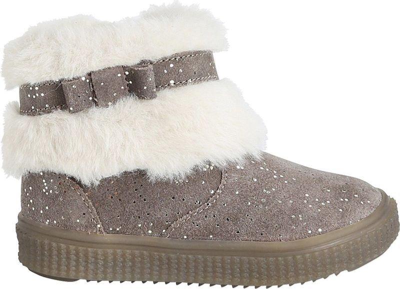 Vertbaudet Gevoerde leren laarsjes voor meisjesbaby