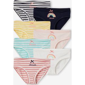Vertbaudet - Set van 7 Meisjesslips - Katoen