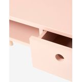 Basisschoolbureau - Ligne Amazone - Hout/Metaal - 90 cm Hoogte