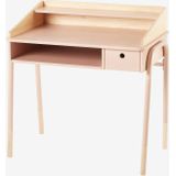Basisschoolbureau - Ligne Amazone - Hout/Metaal - 90 cm Hoogte