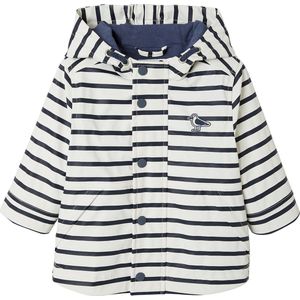 Vertbaudet Gevoerde oliejas met capuchon voor baby's