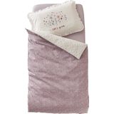 Vertbaudet - DOUCE PROVENCE - Dekbedovertrek - Ecru - Omkeerbaar met Bloemenprint