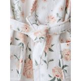 Badjas - EAU DE ROSE - Roze - Oeko-Tex - Personaliseerbaar