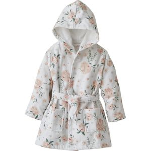 Badjas - EAU DE ROSE - Roze - Oeko-Tex - Personaliseerbaar