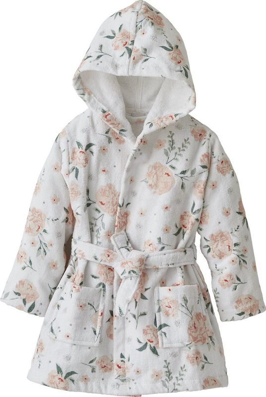 Badjas - EAU DE ROSE - Roze - Oeko-Tex - Personaliseerbaar