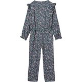 Gebloemde - Jumpsuit - Donkergroen - 100% Viscose