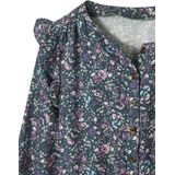 Gebloemde - Jumpsuit - Donkergroen - 100% Viscose