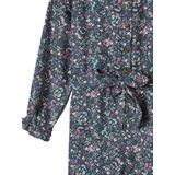 Gebloemde - Jumpsuit - Donkergroen - 100% Viscose