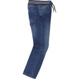 Vertbaudet Rechte fleecebroek jongens denim look