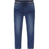 Vertbaudet Rechte fleecebroek jongens denim look